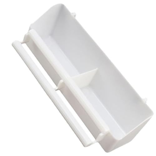 DRESSOOS Vogelfutterspender Aus Kunststoff, Wasserspender Für Vögel, Wasserspender Für Haustiere, Vogelfutternapf, Vogelkäfig Futterspender, Tränken, Vogelkäfig Futterspender Und Tränken, von DRESSOOS