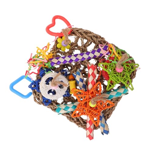 DRESSOOS Papageien Spielzeug Für Vögel Klettermatte Und Kaumatte Für Nymphensittiche Und Wellensittiche Interaktives Spielzeug Bewegung Und Beschäftigung DRESSOOS Papageien Spielzeug Für Vögel Klettermatte Und Kaumatte Für Nymphensittiche Und Wellensittiche Interaktives Spielzeug Bewegung Und Beschäftigung von DRESSOOS