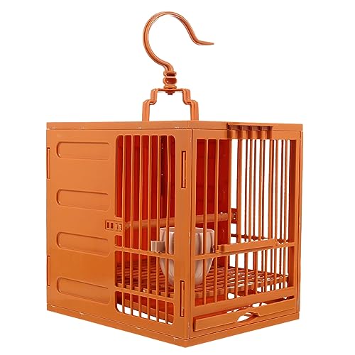 DRESSOOS Papageien-Futterbox Vogelkäfig Vogeltransportkäfig kompakte Größe Vogelreinigungs-Badekäfig DRESSOOS Papageien-Futterbox Vogelkäfig Vogeltransportkäfig kompakte Größe Vogelreinigungs-Badekäfig von DRESSOOS