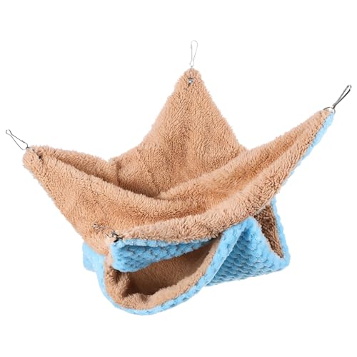 DRESSOOS Chinchilla Hängematte Komfort Meerschweinchen Bett Dekorative Haustier Nest Warm Sicher Tier Bettwäsche von DRESSOOS