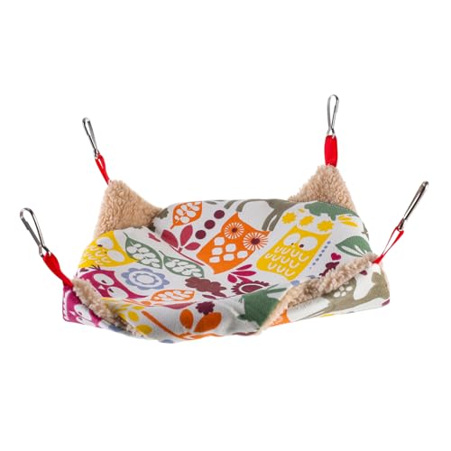 DRESSOOS Hängendes Meerschweinchenbett Chinchilla-hängematte Zartes Hamsterbett Für Kleintiere von DRESSOOS