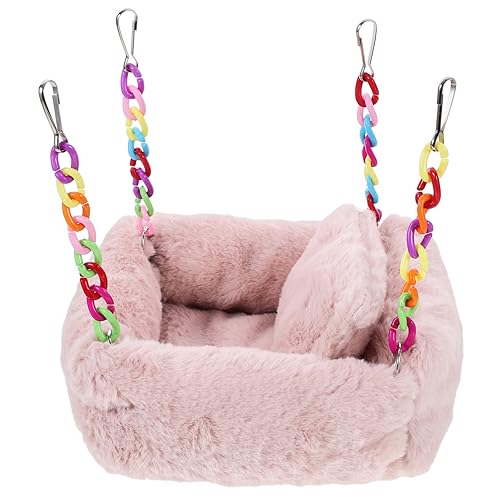 Käfig Hamster Bett Aussetzung Chinchilla Hängematte Weiche Baumwolle Nest Versteck für Haustier Käfig Hamster Bett Aussetzung Chinchilla Hängematte Weiche Baumwolle Nest Versteck für Haustier von DRESSOOS