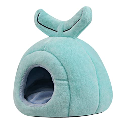 DRESSOOS Kuscheliges Wal Design Hamster Nest Warmes üsch Für Chinchillas äuse Und Kaninchen Gemütlicher Rückzugsort Für Nagetiere Ideal Als Hamsterhöhle Oder Versteck DRESSOOS Kuscheliges Wal Design Hamster Nest Warmes üsch Für Chinchillas äuse Und Kaninchen Gemütlicher Rückzugsort Für Nagetiere Ideal Als Hamsterhöhle Oder Versteck von DRESSOOS