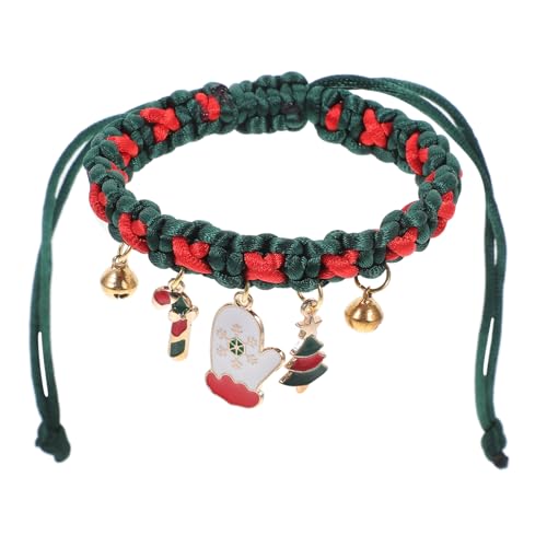 DRESSOOS Weihnachts-haustierhalsband Hundehalsband Mit Glocke Kawaii-katzenhalsband Japanisches Koreanisches Thema Bequem Für Katzen DRESSOOS Weihnachts-haustierhalsband Hundehalsband Mit Glocke Kawaii-katzenhalsband Japanisches Koreanisches Thema Bequem Für Katzen von DRESSOOS