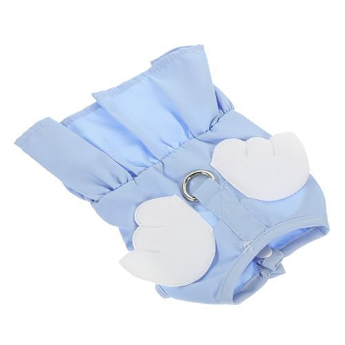 DRESSOOS Weihnachtsoutfit für Hunde Windeln Outfits Welpen Weste Haustierkleid diehochzei schlüpfeier Dog Clothes Heimtierbedarf Bequeme Hundekleidung Baumwolle Polyester Sky-Blue DRESSOOS Weihnachtsoutfit für Hunde Windeln Outfits Welpen Weste Haustierkleid diehochzei schlüpfeier Dog Clothes Heimtierbedarf Bequeme Hundekleidung Baumwolle Polyester Sky-Blue von DRESSOOS