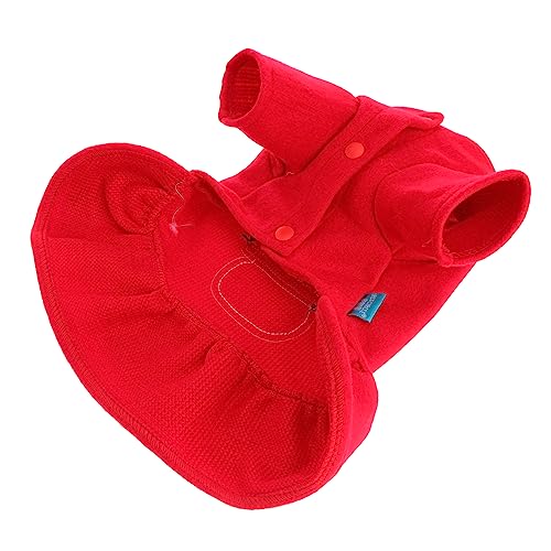 DRESSOOS Hemdkleid Winter-Hunderock Kleiner Hund Hundeweihnachtskostü ädchenkleider Kariertes Kleid Welpenrock Hund Tuch Weihnachten Hundekleidung Faltenrock Shirt Prinzessinenkleid rot DRESSOOS Hemdkleid Winter-Hunderock Kleiner Hund Hundeweihnachtskostü ädchenkleider Kariertes Kleid Welpenrock Hund Tuch Weihnachten Hundekleidung Faltenrock Shirt Prinzessinenkleid rot von DRESSOOS