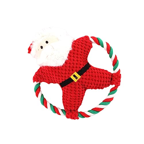 DRESSOOS Kauspielzeug für Weihnachtswelpen Beißendes Spielzeug des Weihnachtswelpen Weihnachtshund Plüschtier Spielzeuge weihnachtliches Zähneknirschen Soundspielzeug der Hund Haustier DRESSOOS Kauspielzeug für Weihnachtswelpen Beißendes Spielzeug des Weihnachtswelpen Weihnachtshund Plüschtier Spielzeuge weihnachtliches Zähneknirschen Soundspielzeug der Hund Haustier von DRESSOOS