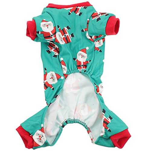 DRESSOOS Halloweenkostüm Welpenkostüme hundepyjama Weihnachten Mädchenbluse Jungen Kostüme Kleidung Pullover Haustier-Partykostüm Party-Hundetuch Hund Weihnachtstuch Elch Weihnachtskostüme von DRESSOOS