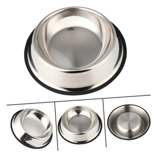 DRESSOOS Wassernapf Für Hunde Futternapf Aus Edelstahl Für Haustiere – Napf Sicheres Wassertrinken 26 cm Basis Silberfarben DRESSOOS Wassernapf Für Hunde Futternapf Aus Edelstahl Für Haustiere – Napf Sicheres Wassertrinken 26 cm Basis Silberfarben von DRESSOOS