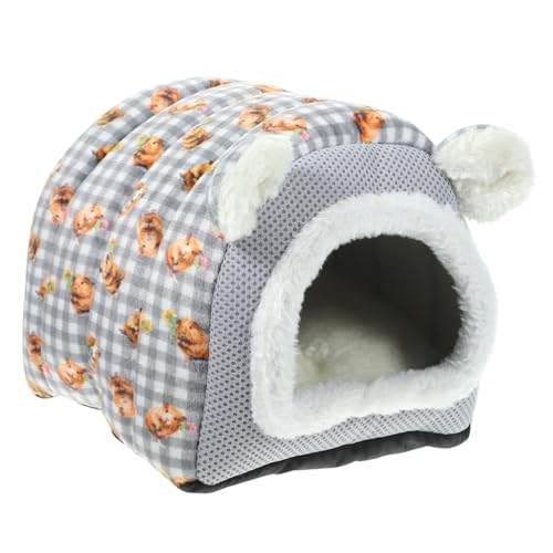 DRESSOOS Gemütliches Schlafhaus für Meerschweinchen Dickes warmes Bett für den Winter leicht zu waschen bequemes Nest DRESSOOS Gemütliches Schlafhaus für Meerschweinchen Dickes warmes Bett für den Winter leicht zu waschen bequemes Nest von DRESSOOS