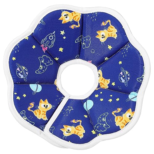 DRESSOOS Katzenkegel-Alternative Kätzchen-kegelhalsband Weiche Haustier-Kopfbedeckung Verhindert Lecken von DRESSOOS