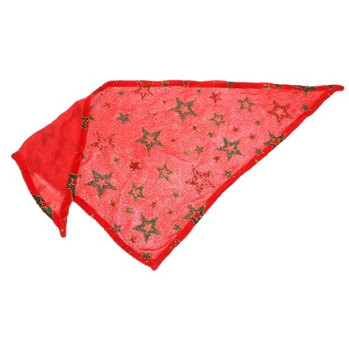 DRESSOOS hundeschal Weihnachten Weihnachts hundekostüm Hundehalsband Bandana- für Welpen weihnachtsdeko Katzenbandana weihnachtshundebandanas schmücken Kleiner Schal von DRESSOOS