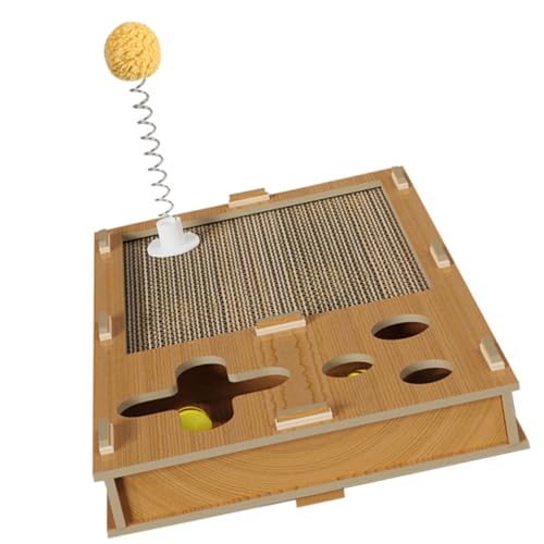 DRESSOOS katzenmöbel cat Furniture krallenpflege für Katzen kratzmatte für Katzen Interaktiver Katzenkratzer Katzen-Kratzunterlage Kratzbrett für Katzen Katzenkrallen-Schleifpad Wellpapier DRESSOOS katzenmöbel cat Furniture krallenpflege für Katzen kratzmatte für Katzen Interaktiver Katzenkratzer Katzen-Kratzunterlage Kratzbrett für Katzen Katzenkrallen-Schleifpad Wellpapier von DRESSOOS