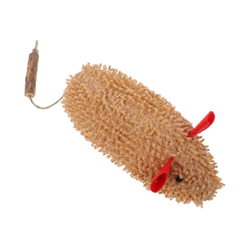 DRESSOOS Natürliches Holz Kätzchen Liefert Katzenspielzeug Mäuse Scrunching Plüsch Bewegliches Katzenkauspielzeug DRESSOOS Natürliches Holz Kätzchen Liefert Katzenspielzeug Mäuse Scrunching Plüsch Bewegliches Katzenkauspielzeug von DRESSOOS
