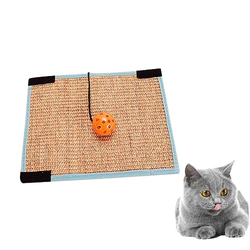 DRESSOOS sisal kratzbrett katzenmöbel kratzpappen für Katzen katzenzubehöhr Katzen Spielzeug+ Kratzbrett für Katze Katzenkratzbrett Klauenschleifbrett Haustier Katze kratzmatte Stuhlbein von DRESSOOS