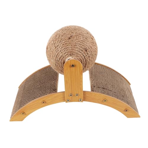 DRESSOOS Cat Scratching Toy Interaktives Kratzspielzeug Für Katzen Langlebiger Kratzball Für Innenräume Schützt Möbel Fördert Gesundes Kratzen Stabiler Stand DRESSOOS Cat Scratching Toy Interaktives Kratzspielzeug Für Katzen Langlebiger Kratzball Für Innenräume Schützt Möbel Fördert Gesundes Kratzen Stabiler Stand von DRESSOOS