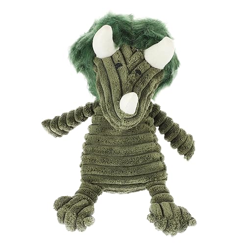 DRESSOOS Fun Squeaky Dog Toy Plüschspielzeug Drachenform Für Kleine Hunde Als Kauspielzeug Beschäftigung Für Welpen Fördert Die Zahngesundheit Und Bietet Stundenlangen Spielspaß von DRESSOOS