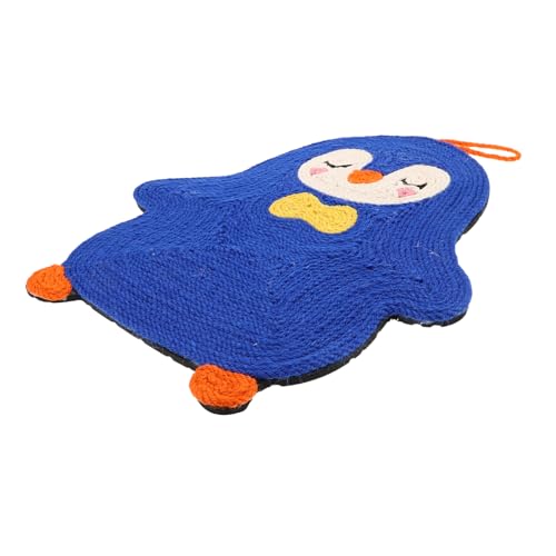 DRESSOOS rutschfeste Kratzunterlage im Niedlichen Pinguin Design Schützt Möbel und Teppiche für Drinnen für Krallenwetzen Ihrer von DRESSOOS