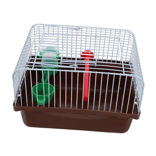 DRESSOOS Vogel-Reisebox mit Futterspender und Wasserspender Papageien- und Liebesvogelkäfig Kleintier-Transportbox tragbarer Vogeltransportkäfig von DRESSOOS