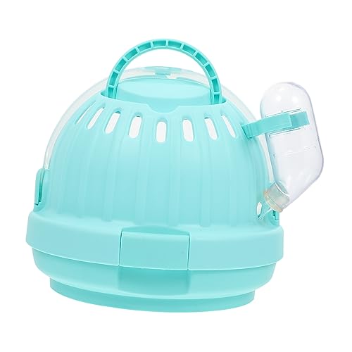 DRESSOOS Tragbare Transportbox Für Hamster Mit Matte Und Trinkflasche Bequem Für Unterwegs Sicher Für Kleintiere von DRESSOOS