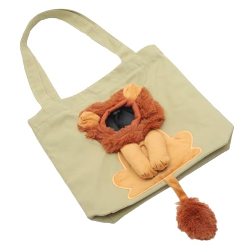 DRESSOOS Tragetasche für Haustiere Hunde-Reisetragetasche Katzentragetasche für Katzen Welpentragetasche für Hunde Kleintier-Tragetasche Katzentasche mit Löwenmuster DRESSOOS Tragetasche für Haustiere Hunde-Reisetragetasche Katzentragetasche für Katzen Welpentragetasche für Hunde Kleintier-Tragetasche Katzentasche mit Löwenmuster von DRESSOOS