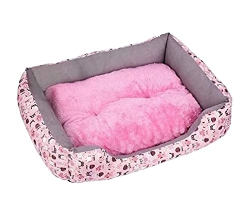 Katzenbett Haustierbett Haustier-Bett-Haustier-Hundebett-Matten-Zwinger-weicher Warmer Welpen-Haustierbedarf-Winter-warmes Plüsch-Bett-Haus-Reisende Tragbare Schlaf-Werkzeuge Hundesofa Schlafen (Colo Katzenbett Haustierbett Haustier-Bett-Haustier-Hundebett-Matten-Zwinger-weicher Warmer Welpen-Haustierbedarf-Winter-warmes Plüsch-Bett-Haus-Reisende Tragbare Schlaf-Werkzeuge Hundesofa Schlafen (Colo von DRMEE