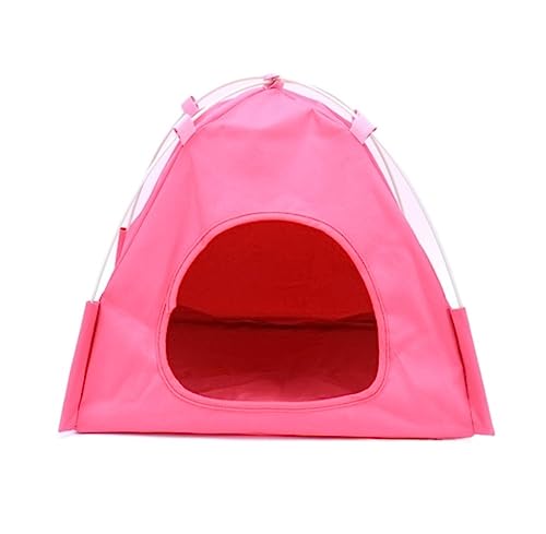 Katzenbett Haustierbett Haustierzelt, Höhlenbett Für Katzen, Kleine Hunde, Weicher Stoff, Tragbar, Faltbar, Pop-Up-Katzenzelt, Kätzchenbett, Wasserdicht Hundesofa Schlafen ( Color : Rosa , Size : 37*3 Katzenbett Haustierbett Haustierzelt, Höhlenbett Für Katzen, Kleine Hunde, Weicher Stoff, Tragbar, Faltbar, Pop-Up-Katzenzelt, Kätzchenbett, Wasserdicht Hundesofa Schlafen ( Color : Rosa , Size : 37*3 von DRMEE