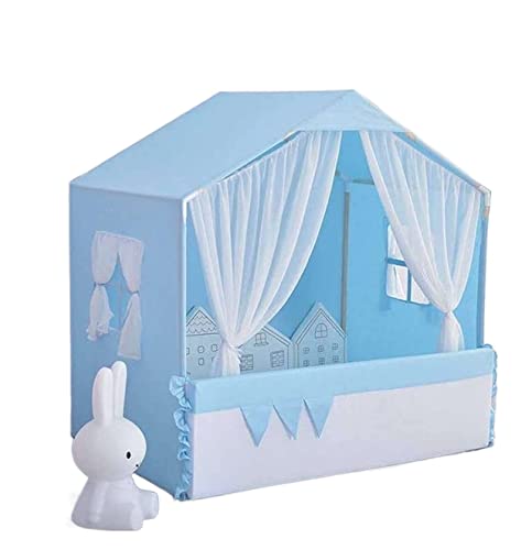 Katzenbett Haustierbett Hundehütte Teddy Kleiner Hund Katze Haustier Prinzessin Bett Haustier Zelt Nest Vier Jahreszeiten Universelle Abnehmbare Und Waschbare Zelte Hundesofa Schlafen (Color : Blue, von DRMEE