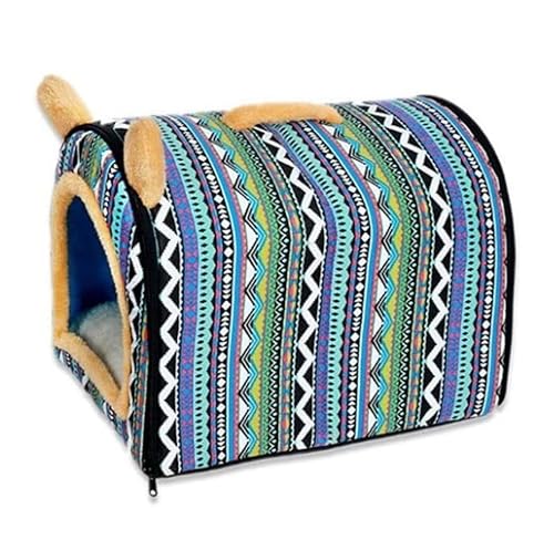 Katzenbett Haustierbett Katze Haus Warme Welpen Bett Jurte Geformt Haustier Haus Für Kätzchen Welpen Kurze Plüsch Hund Käfig Komfortable Haustier Bett Liefert Hundesofa Schlafen (Color : B, Size : 3 Katzenbett Haustierbett Katze Haus Warme Welpen Bett Jurte Geformt Haustier Haus Für Kätzchen Welpen Kurze Plüsch Hund Käfig Komfortable Haustier Bett Liefert Hundesofa Schlafen (Color : B, Size : 3 von DRMEE