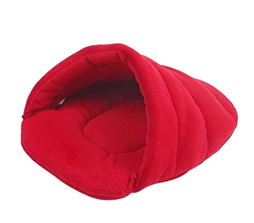 Katzenbett Haustierbett Niedliche, Bequeme Haustierprodukte, Schlafendes Haustierbett Für Hunde, Katzenhöhle, Sofa, Zwinger Für Kleine, Mittelgroße Und Große Hunde Hundesofa Schlafen (Color : Rood, Katzenbett Haustierbett Niedliche, Bequeme Haustierprodukte, Schlafendes Haustierbett Für Hunde, Katzenhöhle, Sofa, Zwinger Für Kleine, Mittelgroße Und Große Hunde Hundesofa Schlafen (Color : Rood, von DRMEE
