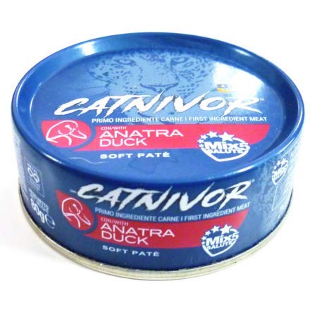 DRN Catnivor Lattina 80 g Nahrungsmittel für Katzen, Naturfutter Made in Italy von DRN