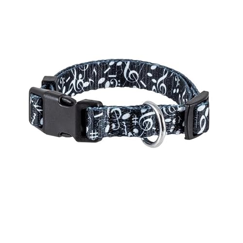 Ausziehbares Hundehalsband, klein und mittelgroß, Musiknoten, 25-40 cm Ausziehbares Hundehalsband, klein und mittelgroß, Musiknoten, 25-40 cm von DRW