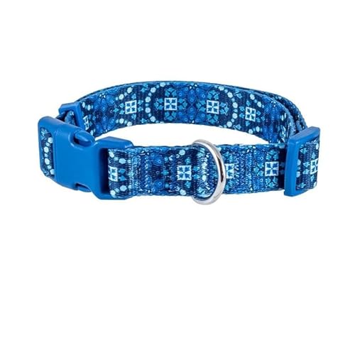 Ausziehbares Hundehalsband, mittelgroß und groß, Arabesk, Blau, 35-50 cm Ausziehbares Hundehalsband, mittelgroß und groß, Arabesk, Blau, 35-50 cm von DRW