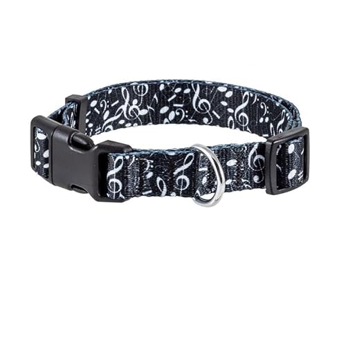 Ausziehbares Hundehalsband, mittelgroß und groß, Musiknoten, 35-50 cm Ausziehbares Hundehalsband, mittelgroß und groß, Musiknoten, 35-50 cm von DRW
