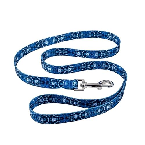 DRW Arabeske Hundeleine für Hunde oder Katzen, blau, mit Karabiner, 1,5 x 120 cm DRW Arabeske Hundeleine für Hunde oder Katzen, blau, mit Karabiner, 1,5 x 120 cm von DRW