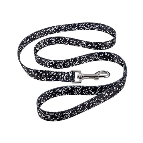 DRW Leine für Hunde oder Katzen, Musiknoten, mit Karabiner, 2 x 120 cm DRW Leine für Hunde oder Katzen, Musiknoten, mit Karabiner, 2 x 120 cm von DRW