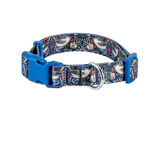 Hundehalsband, ausziehbar, mittelgroß und groß, Erdbeerdieb, 35-50 cm von DRW