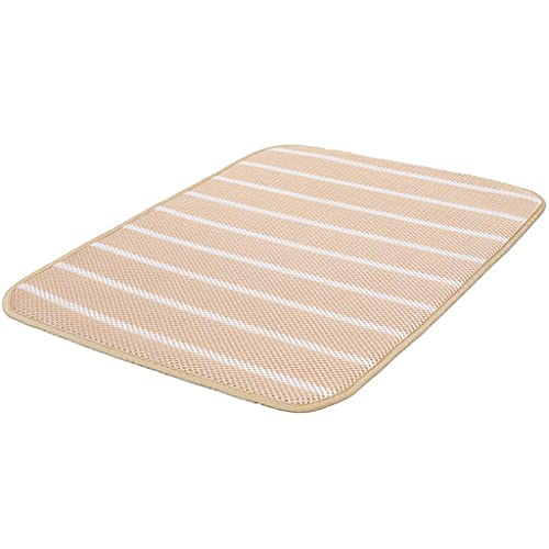DRYIC Hundekühlmatte, atmungsaktives Haustier-Kühlpad für kleine große Hunde und Katzen, rutschfest, Eisseide, Haustier, selbstkühlendes Pad, Haustier (A L) von DRYIC