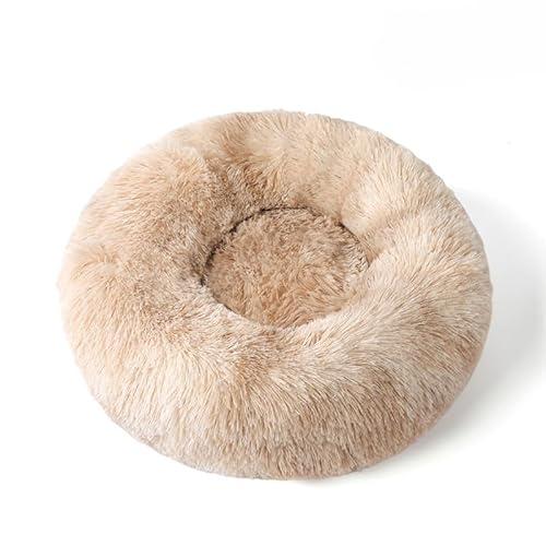 Rundes flauschiges Haustierbett – weiches beruhigendes Donut-Bett, warmes, pelziges PP-Baumwoll-Füllungskissen, selbstwärmendes Komfortnest für kleine Hunde, Katzen, für den Innenbereich, Winterschlaf Rundes flauschiges Haustierbett – weiches beruhigendes Donut-Bett, warmes, pelziges PP-Baumwoll-Füllungskissen, selbstwärmendes Komfortnest für kleine Hunde, Katzen, für den Innenbereich, Winterschlaf von DSAoTeng