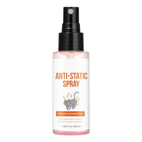 Entwirrungsspray für Hunde, Entwirrungsspray, glättendes und pflegendes Haar, Anti-Verhedderungsspray, glattes Haar, um Gerüche loszuwerden, 50 ml, antistatisches Leave-in-Spray für Katzen Entwirrungsspray für Hunde, Entwirrungsspray, glättendes und pflegendes Haar, Anti-Verhedderungsspray, glattes Haar, um Gerüche loszuwerden, 50 ml, antistatisches Leave-in-Spray für Katzen von DSOPV