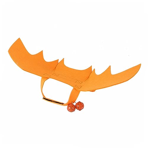 Haustier-Katzen-Fledermausflügel für Halloween-Party-Dekoration, niedliches Welpen- und Katzenverkleidungszubehör, Halsband, Cosplay, Fledermaus-Kostüm, Bekleidung für kleine Hunde und Katzen Haustier-Katzen-Fledermausflügel für Halloween-Party-Dekoration, niedliches Welpen- und Katzenverkleidungszubehör, Halsband, Cosplay, Fledermaus-Kostüm, Bekleidung für kleine Hunde und Katzen von DSOPV