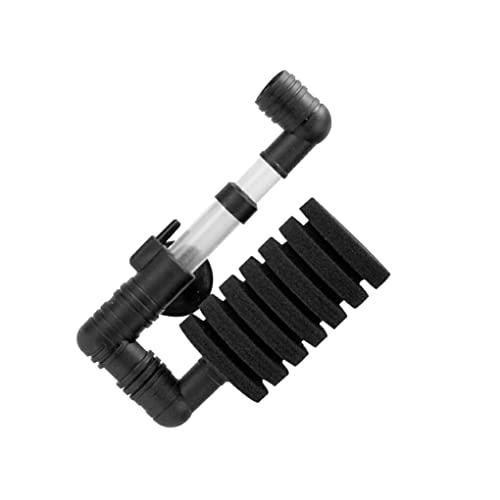 DSOUWEH ABS Aquariumfilter, versiegelt, auslaufsicher, drehbar, abnehmbar, wiederverwendbar, pneumatischer Ersatz, Schwammfilter, Teilzubehör, Typ 2 DSOUWEH ABS Aquariumfilter, versiegelt, auslaufsicher, drehbar, abnehmbar, wiederverwendbar, pneumatischer Ersatz, Schwammfilter, Teilzubehör, Typ 2 von DSOUWEH