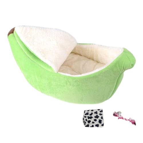 DSOUWEH Abnehmbares Innenkissenbett, einfache Reinigung für vielbeschäftigte Haustierbesitzer, weiches und bequemes Hundekorbkissen aus Polyester, Hundebett, Grün, M DSOUWEH Abnehmbares Innenkissenbett, einfache Reinigung für vielbeschäftigte Haustierbesitzer, weiches und bequemes Hundekorbkissen aus Polyester, Hundebett, Grün, M von DSOUWEH