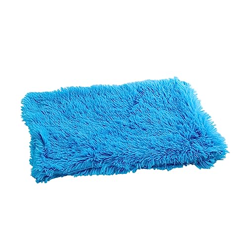 DSOUWEH Fury Kuscheldecke – Wärme und Komfort für geliebte Haustiere, mehrfarbige Kuscheldecke für Haustiere, Hunde, weiche Decke, Blau, Blau, 56 * 36CM von DSOUWEH