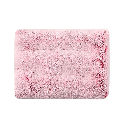 DSOUWEH Haustierbett für Hundekäfig – bequem und weich, leicht zu reinigen, gesundes und hygienisches Hundekäfigbett, Hundebettmatte, Hundekissen, Farbverlauf Rosa, XS DSOUWEH Haustierbett für Hundekäfig – bequem und weich, leicht zu reinigen, gesundes und hygienisches Hundekäfigbett, Hundebettmatte, Hundekissen, Farbverlauf Rosa, XS von DSOUWEH