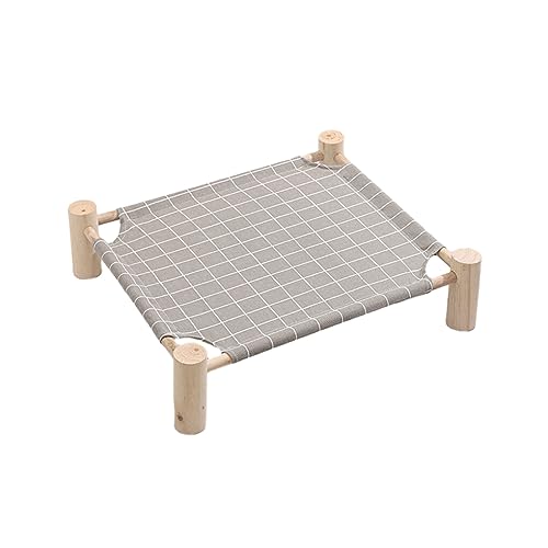 DSOUWEH Hundebett aus Holzstoff für kleine Haustiere. Robustes und langlebiges, abnehmbares und waschbares Haustierbett. Kleines Haustierbett aus Holz, S graues unteres Quadrat DSOUWEH Hundebett aus Holzstoff für kleine Haustiere. Robustes und langlebiges, abnehmbares und waschbares Haustierbett. Kleines Haustierbett aus Holz, S graues unteres Quadrat von DSOUWEH