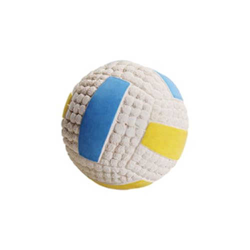 DSOUWEH Langlebiges Gummiball Hundespielzeug, leicht zu reinigen, interaktives und ungiftiges Gummiball Spielzeug für Hunde, großes Hundespielzeug, Haustierbälle, Volleyball DSOUWEH Langlebiges Gummiball Hundespielzeug, leicht zu reinigen, interaktives und ungiftiges Gummiball Spielzeug für Hunde, großes Hundespielzeug, Haustierbälle, Volleyball von DSOUWEH