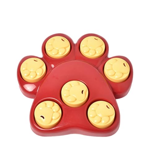 DSOUWEH Langsames Futterspielzeug für Hunde, leicht zu reinigen, stilvoll, für glückliche Mahlzeiten, multifunktionales ABS, interaktives Leckerli Hundespielzeug, rutschfest von DSOUWEH