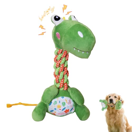 DSUMD Knots Twists Hundespielzeug, Quietschendes Seil-Kauspielzeug für kleine und mittelgroße Hunde, unzerstörbares Tauziehen Spielzeug für aggressive Kauer und Welpen, Zahnkauspielzeug, um Zähne zu DSUMD Knots Twists Hundespielzeug, Quietschendes Seil-Kauspielzeug für kleine und mittelgroße Hunde, unzerstörbares Tauziehen Spielzeug für aggressive Kauer und Welpen, Zahnkauspielzeug, um Zähne zu von DSUMD