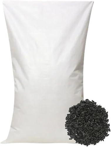 Sonnenblumenkerne Schwarz Vogelfutter Ganzjahresvogelfutter Vögel (10KG, 10000, Gramm) von DTP-SOFT